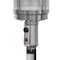 Flash Furniture Sol Patio Outdoor Heating-Black Stainless Steel 40,000 BTU Propane Heater w/Wheels, 7.5Ft Tall NAN-HSS-AGH-BK-GG - alternate 9